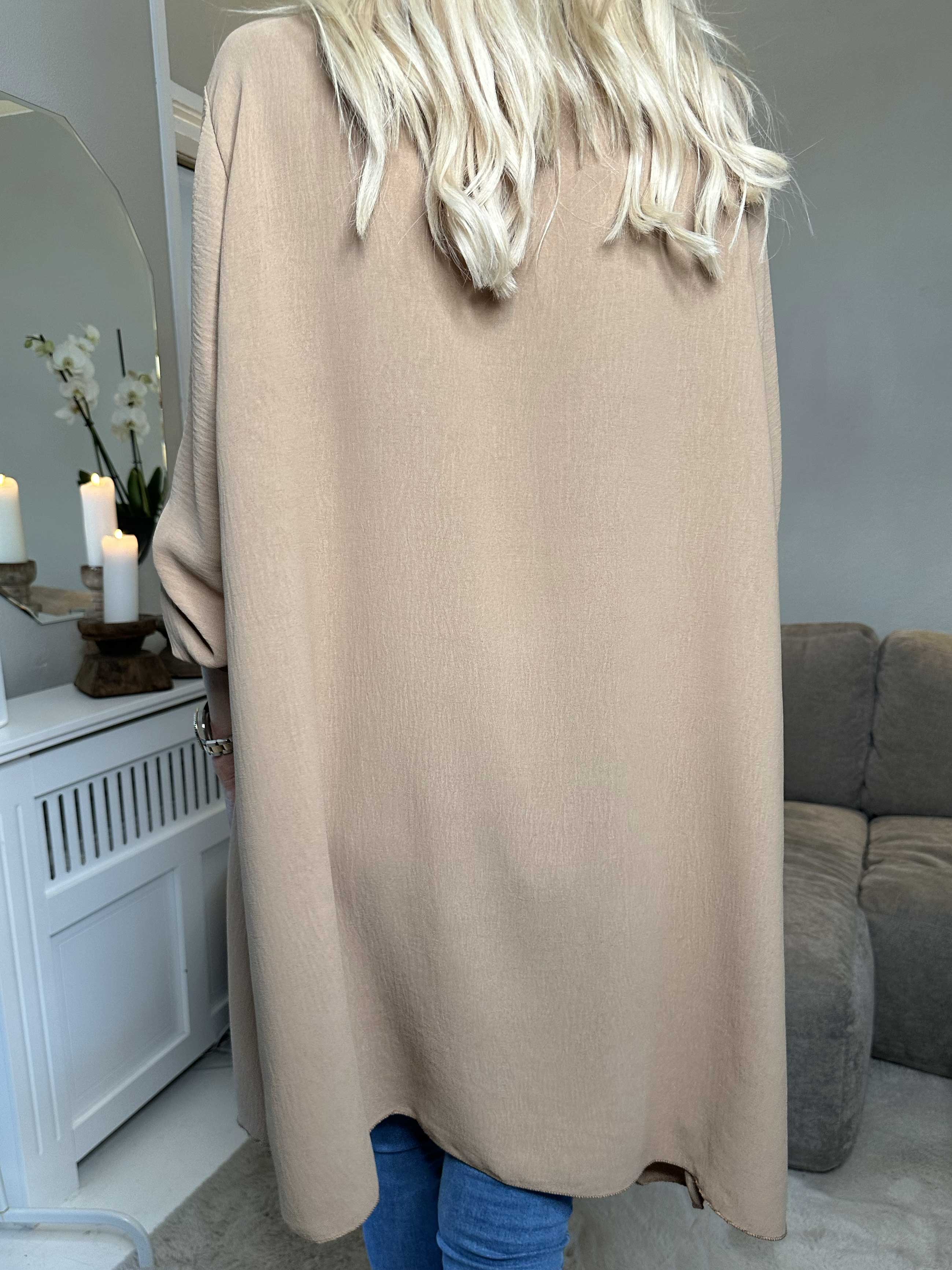 Claudia Dress - Tunikaklänning med dragkedja och fickor
